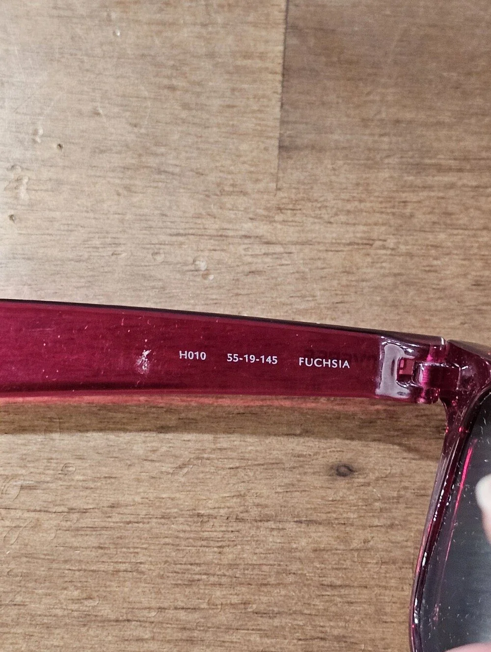 ​Converse H010 Fuchsia Sunglasses Translucent Pink Frame Dark Lenses 55mm